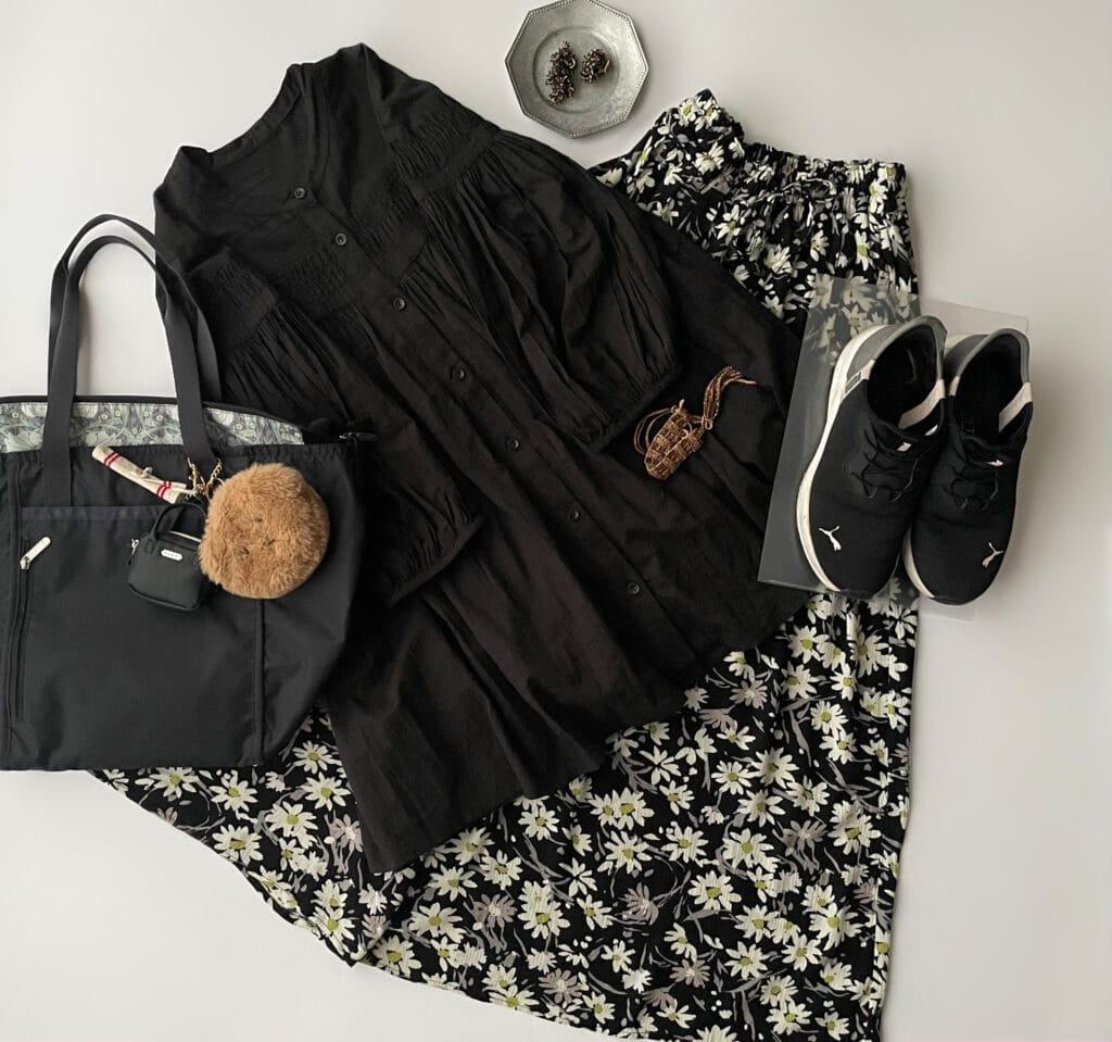 40代女性の2025年7月中旬リアルコーデ【その3】。