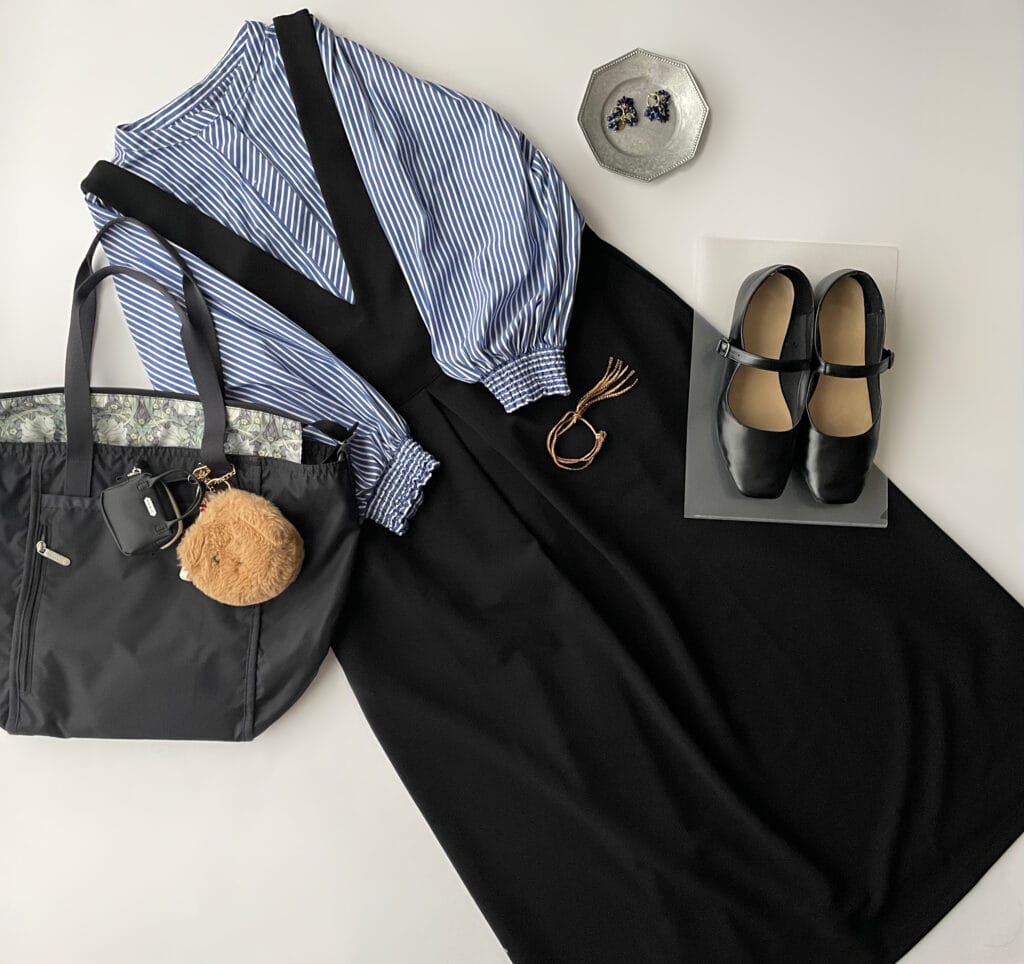 40代女性の2025年7月中旬リアルコーデ【その4】。