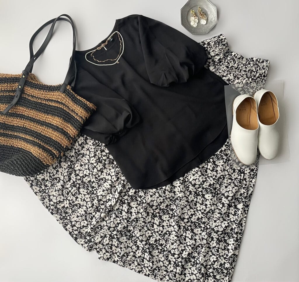 40代女性の2025年7月中旬リアルコーデ【その5】。