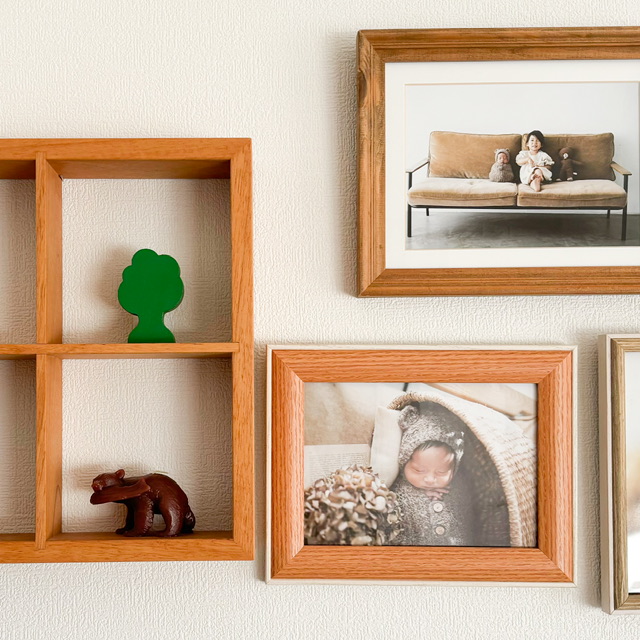 とみおかクリーニング / 木彫り熊キャンドルをインテリアとして飾った写真