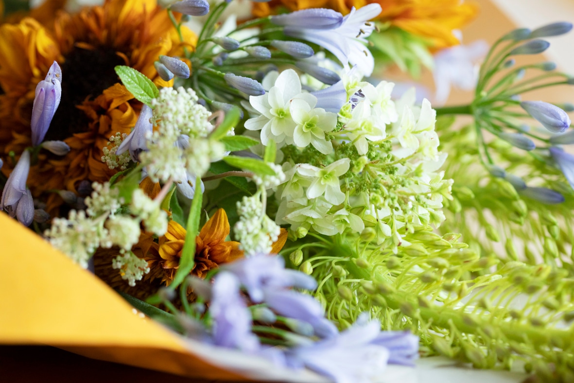 がんばらないで運気up。
Sayaのご自愛レッスン_05
7月のフラワーブーケ2