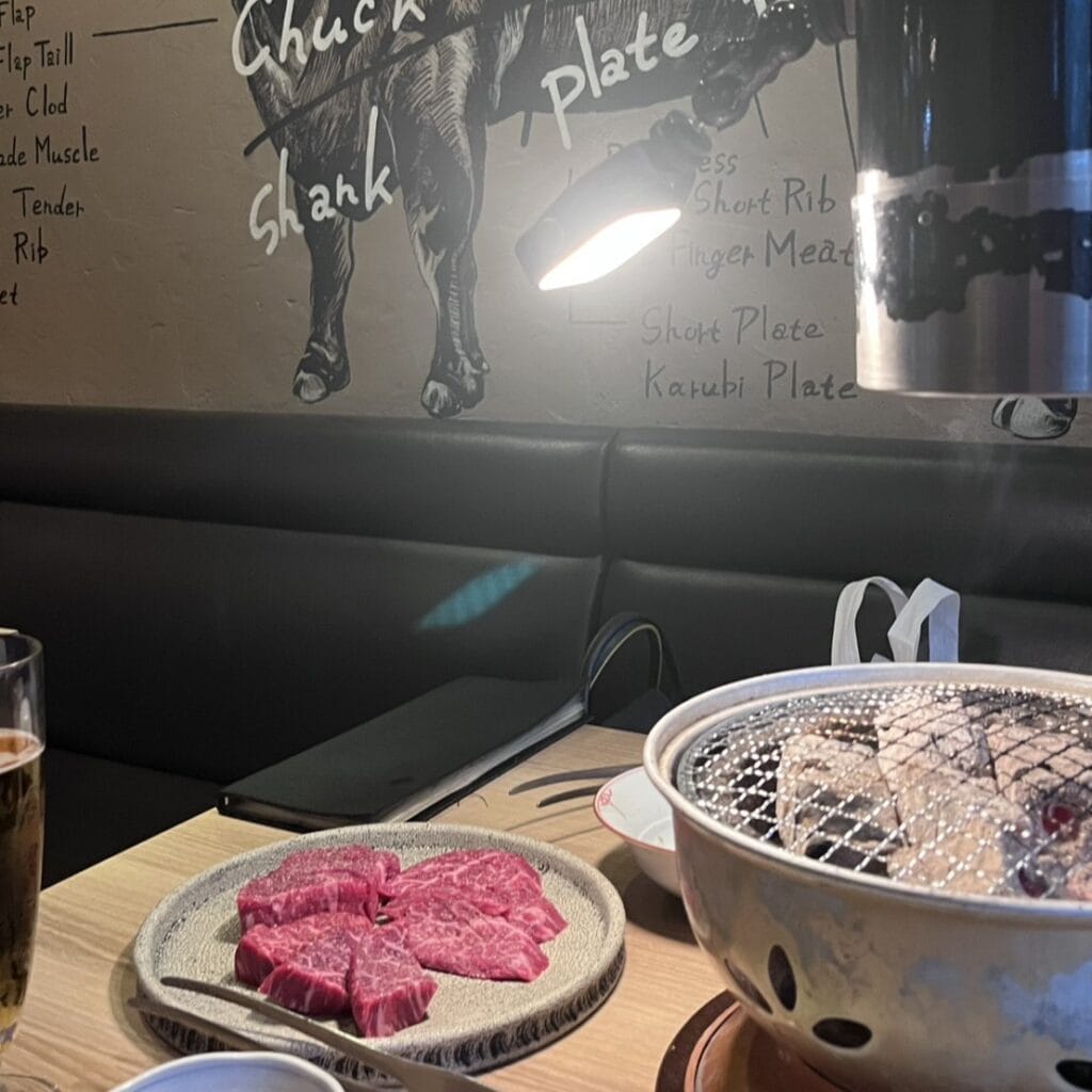 写真　炭火焼肉