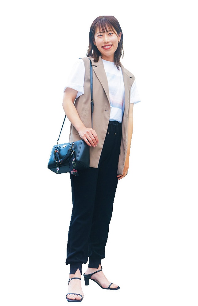 No.067 おかみほさんのミラーオーウェンのTシャツコーデ