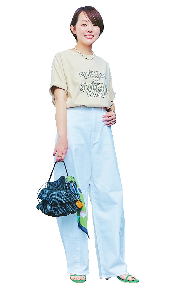 No.076 そのぴさんのRie MillerのTシャツコーデ