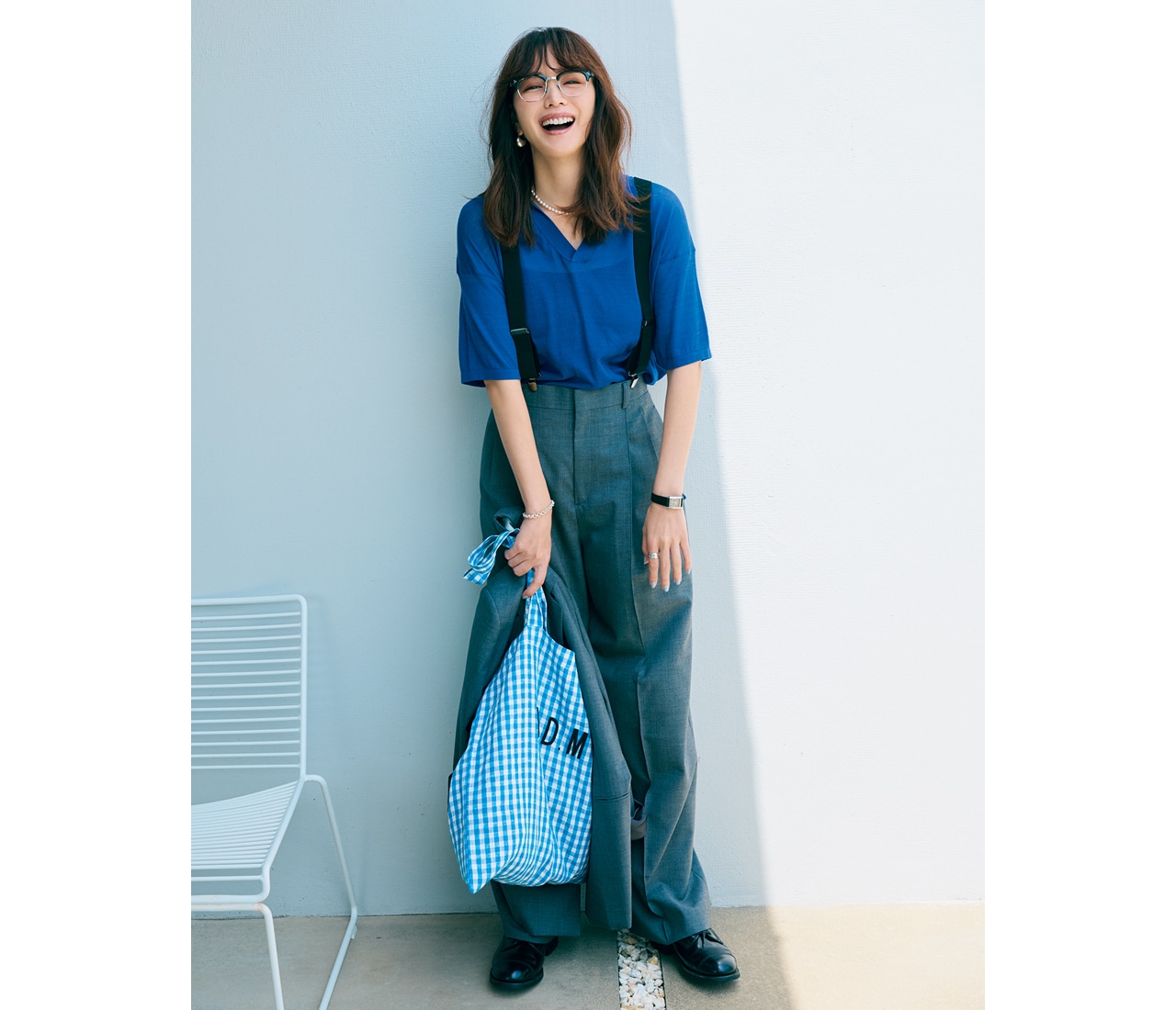 明日なに着る0723　モデル／蛯原友里