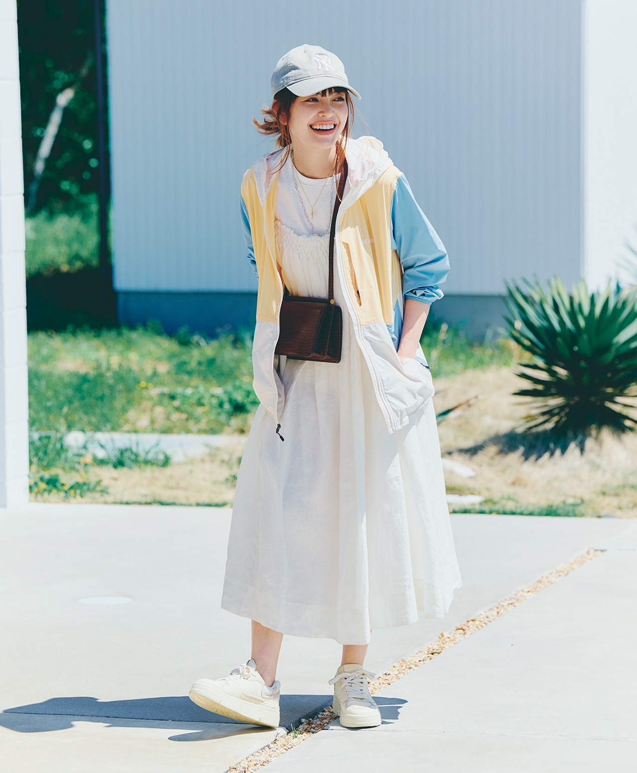 明日なに着る0724　モデル／垣内彩美