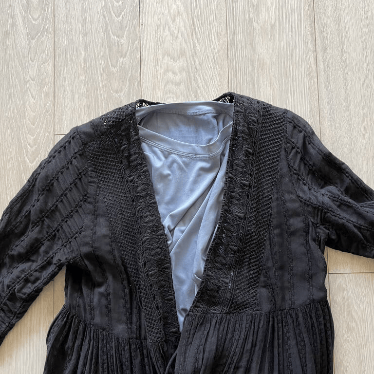 ヨガ教室へ通う服　コットンワンピース