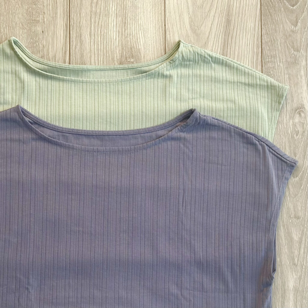 GUのブラウンジセット(半袖&ロングパンツ)