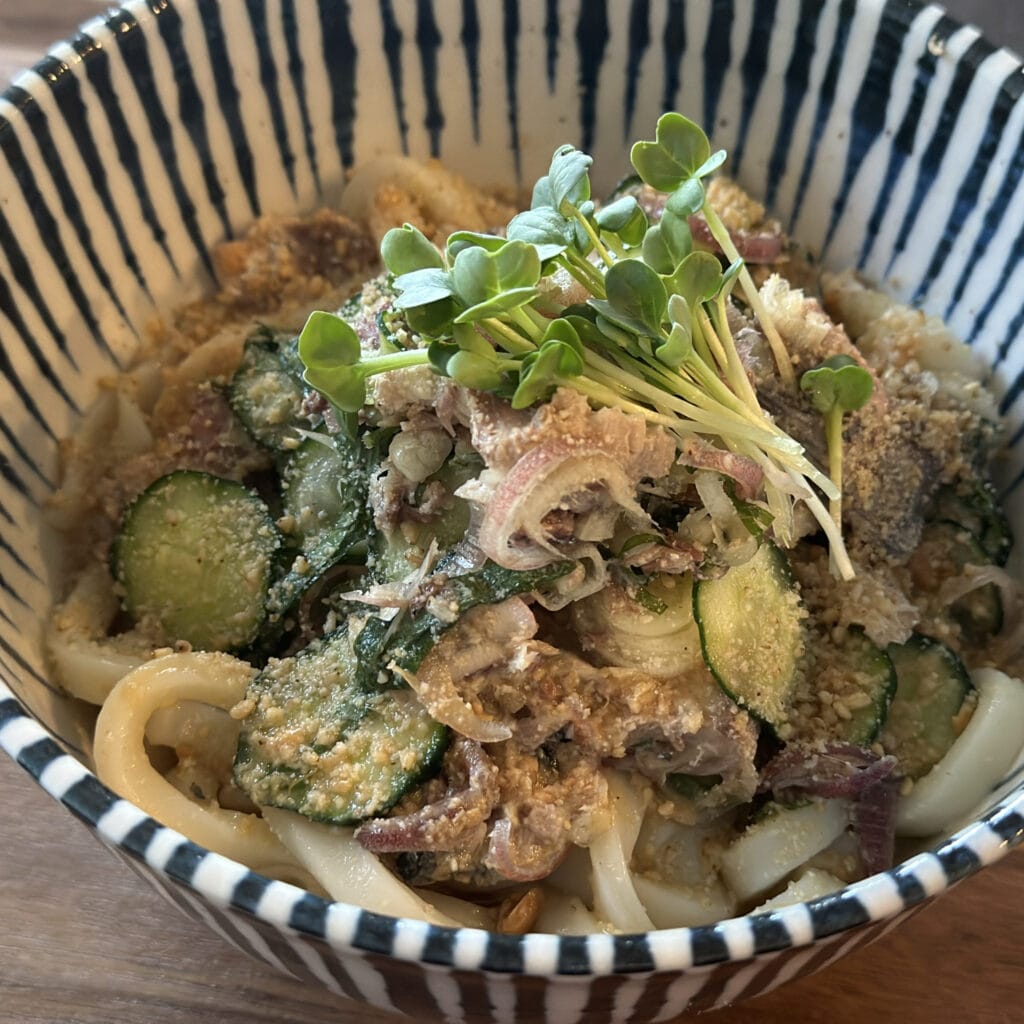 LEEレシピ　「サバ缶の冷や汁風うどん」レシピ／市瀬悦子さん