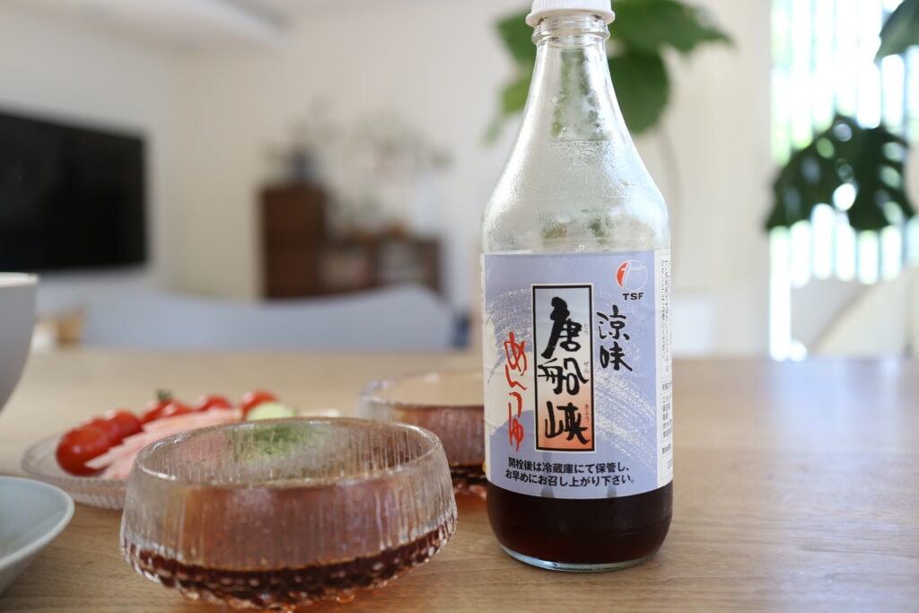 カルディ　唐船狭　めんつゆ