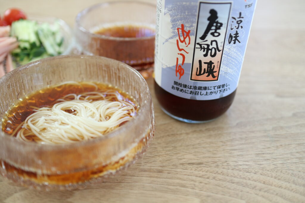 カルディ　唐船狭　めんつゆ