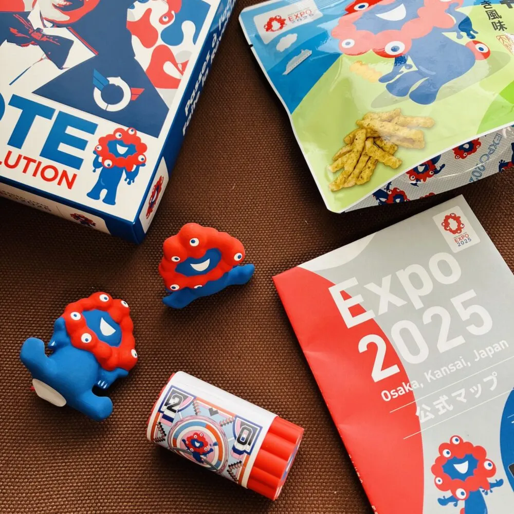 ミャクミャクグッズ集合　すずさん