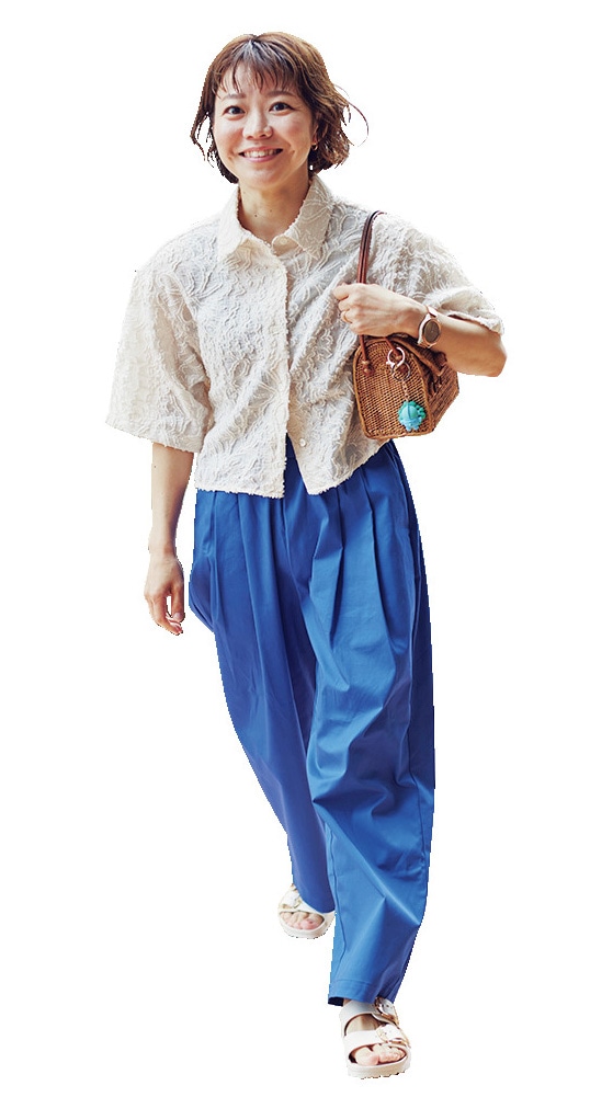 No.065 もえさんのカラーパンツコーデ