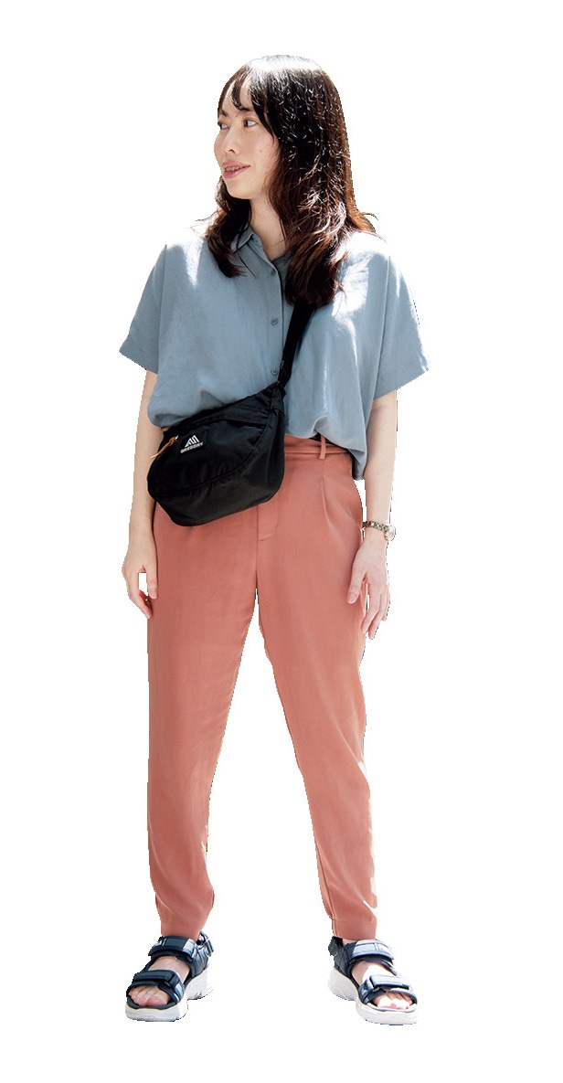 No.027  ようさんのカラーパンツコーデ