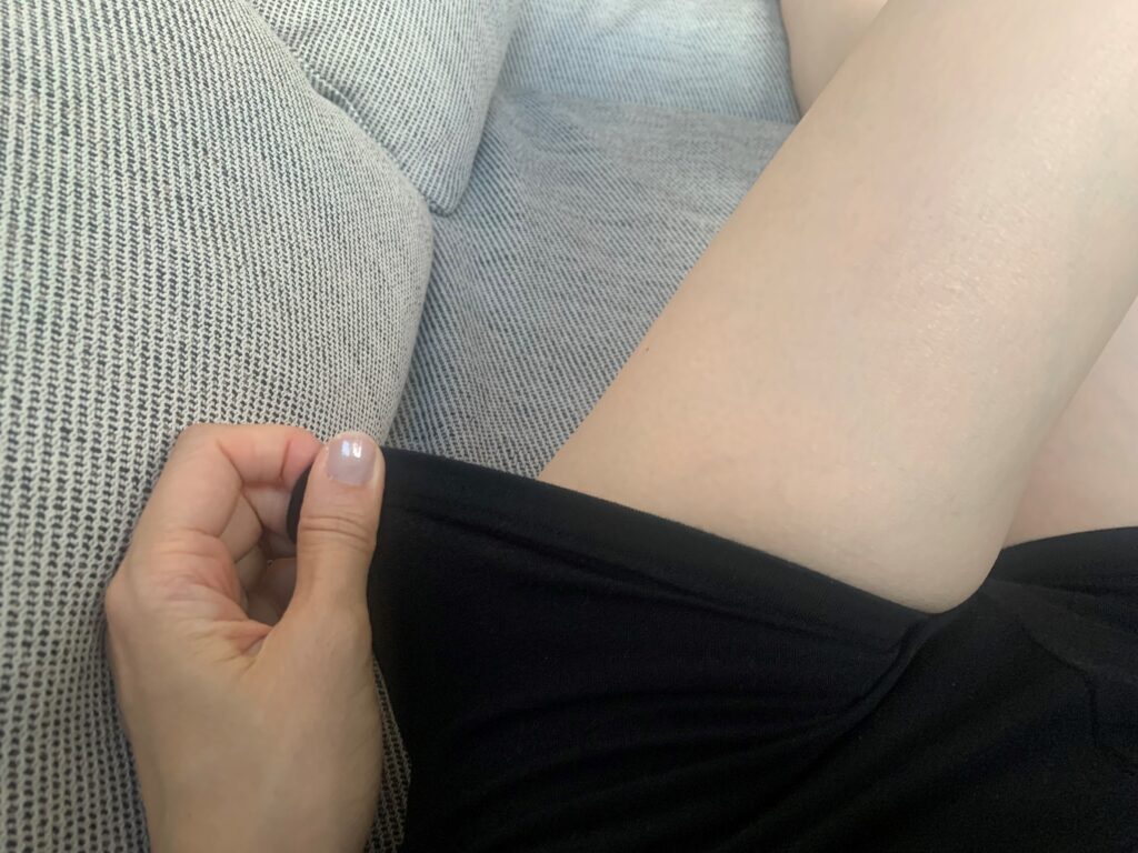 無印良品　インナー　スカートの下に履くオーバーパンツ