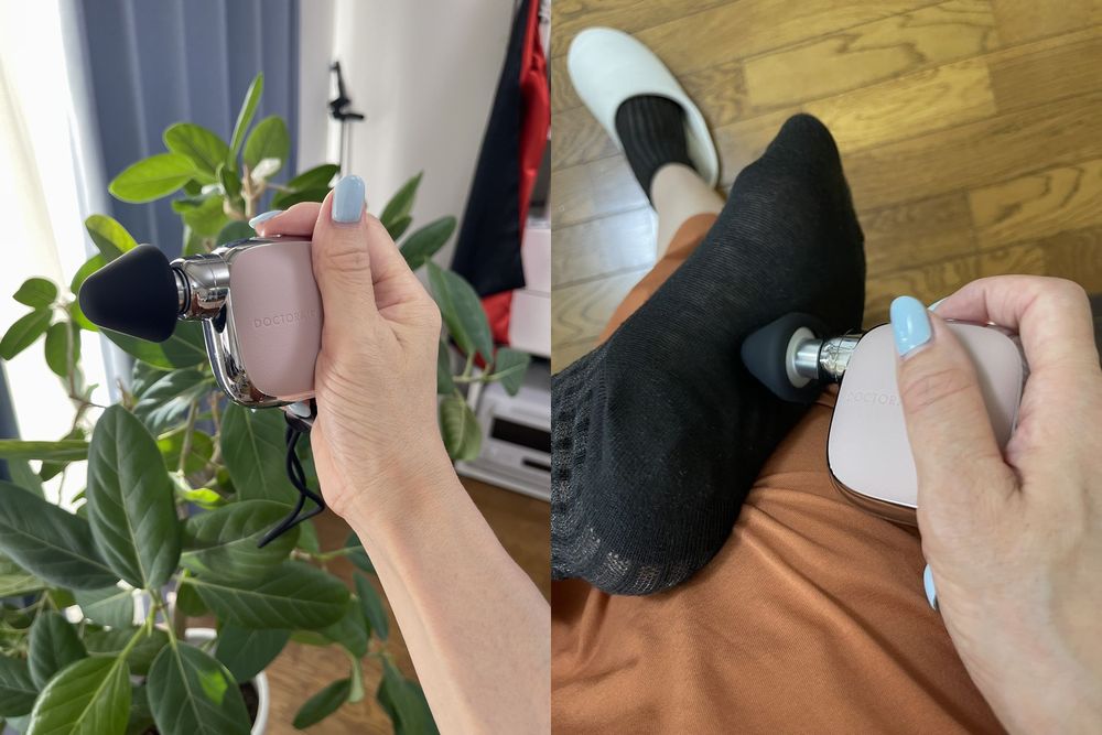 ドクターエア「エクサガン ポケット」足裏に使うと気持ちがいい「ポイントアタッチメント」
