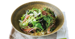 しょうがのさわやかな香り「どっさりサラダそうめん」レシピ／今井 亮さん