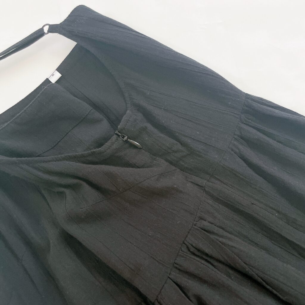 無印良品 婦人 強撚ボイル キャミソールワンピース 着回しコーデ