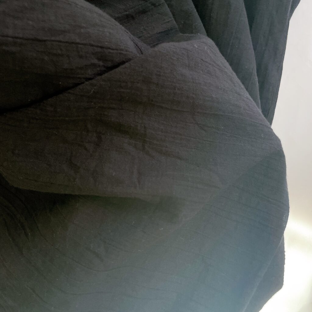 無印良品 婦人 強撚ボイル キャミソールワンピース 着回しコーデ