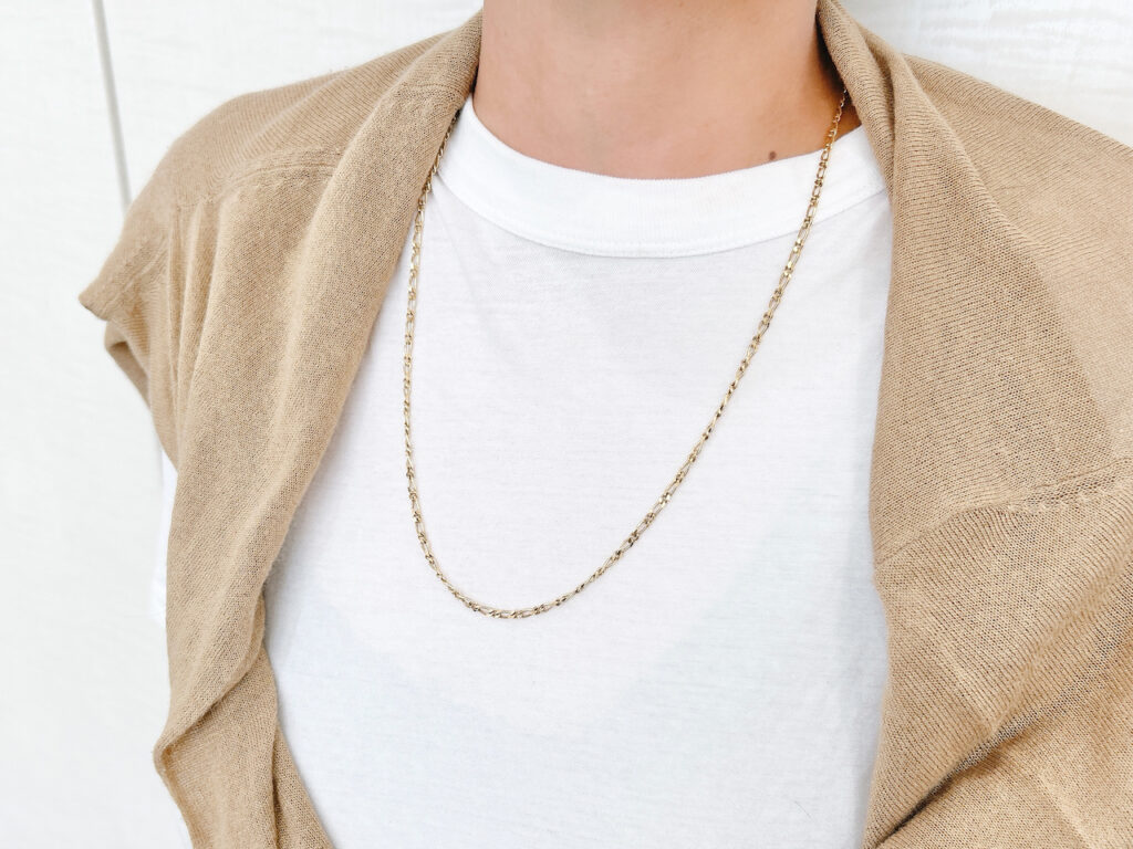 マリハ ネックレスSilent Rain フィガロチェーン