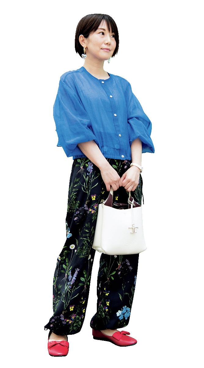 No.099 aimiさんの柄パンツコーデ