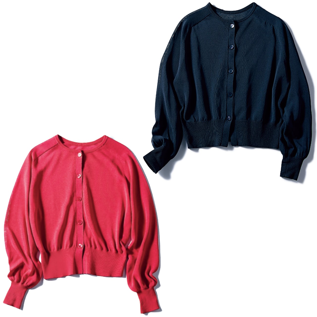 12closet（トゥエルブクローゼット）【洗える】前後２wayシアーカーディガン