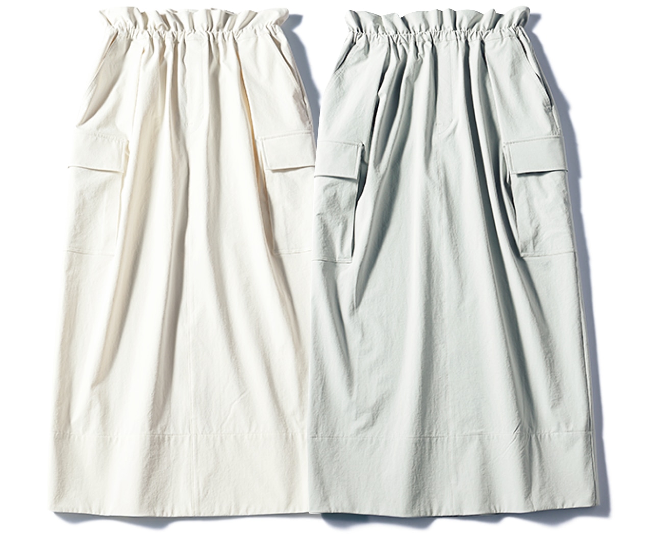 12closet（トゥエルブクローゼット）【洗える】【吸水速乾】【透け防止】透けにくいカーゴスカート