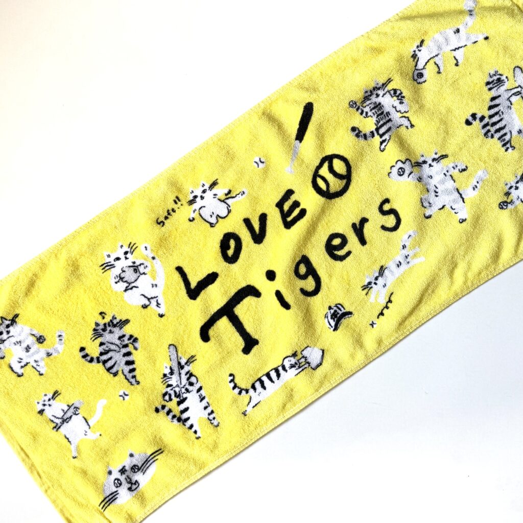 CHECK&STRIPE×TORANEKOBONBON×阪神百貨店　コラボアイテム　フェイスタオル