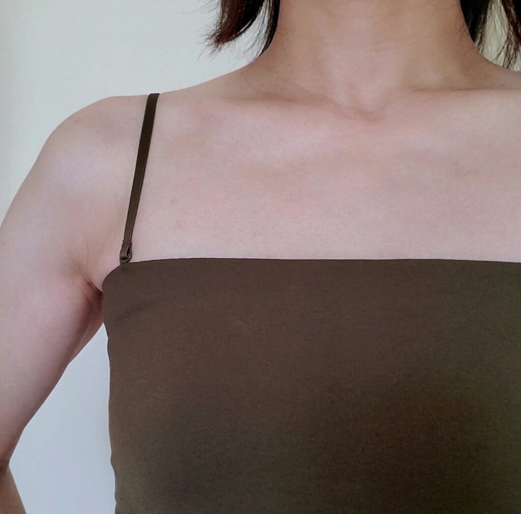 【ユニクロ】エアリズムコットンブラチューブトップ