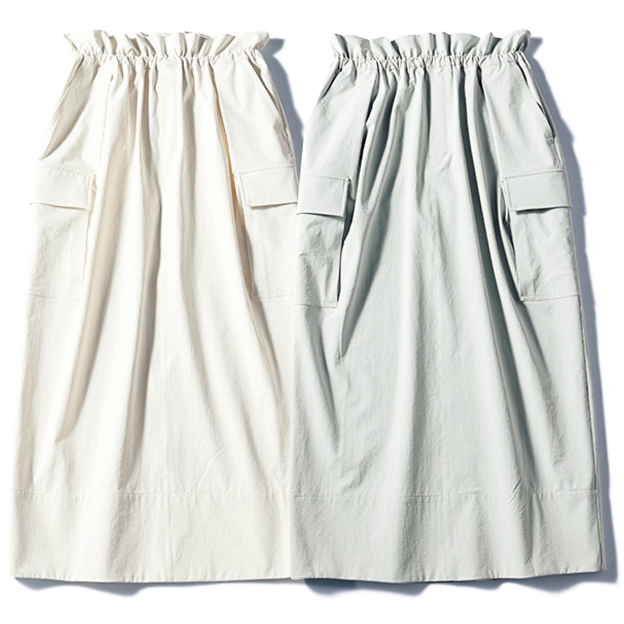 12closet（トゥエルブクローゼット）【洗える】【吸水速乾】【透け防止】透けにくいカーゴスカート