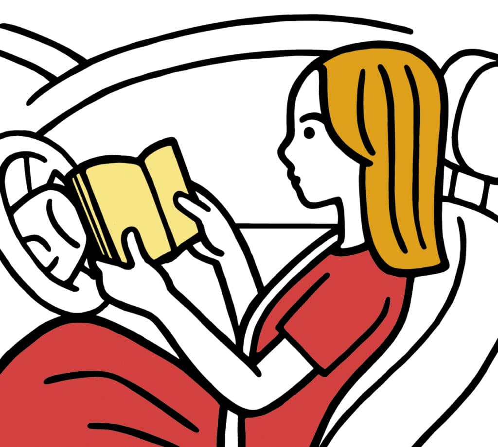 いつ、どうやって 本を読んでますか?