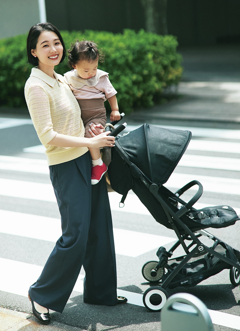 高橋夏果さんのCOMPTOIR DES COTONNIERS×UNIQLOのニット　¥6990のコーデ