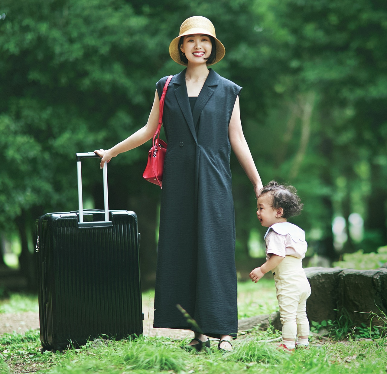 高橋夏果さんのオールインワン￥6930／クロスプラス（クロス ファンクション）のコーデ