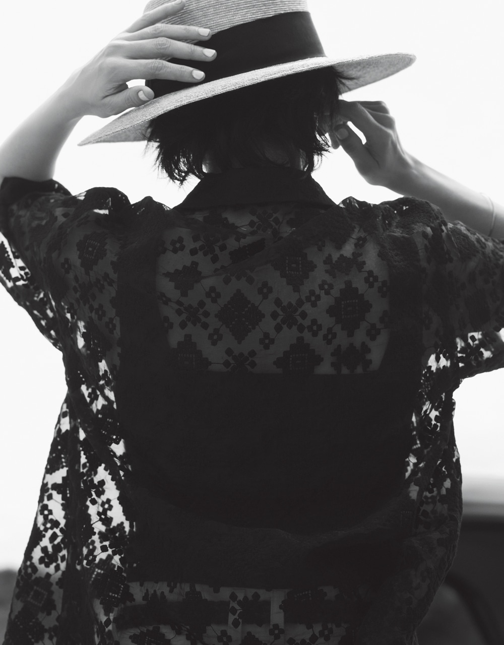 竹下玲奈さん後ろ姿