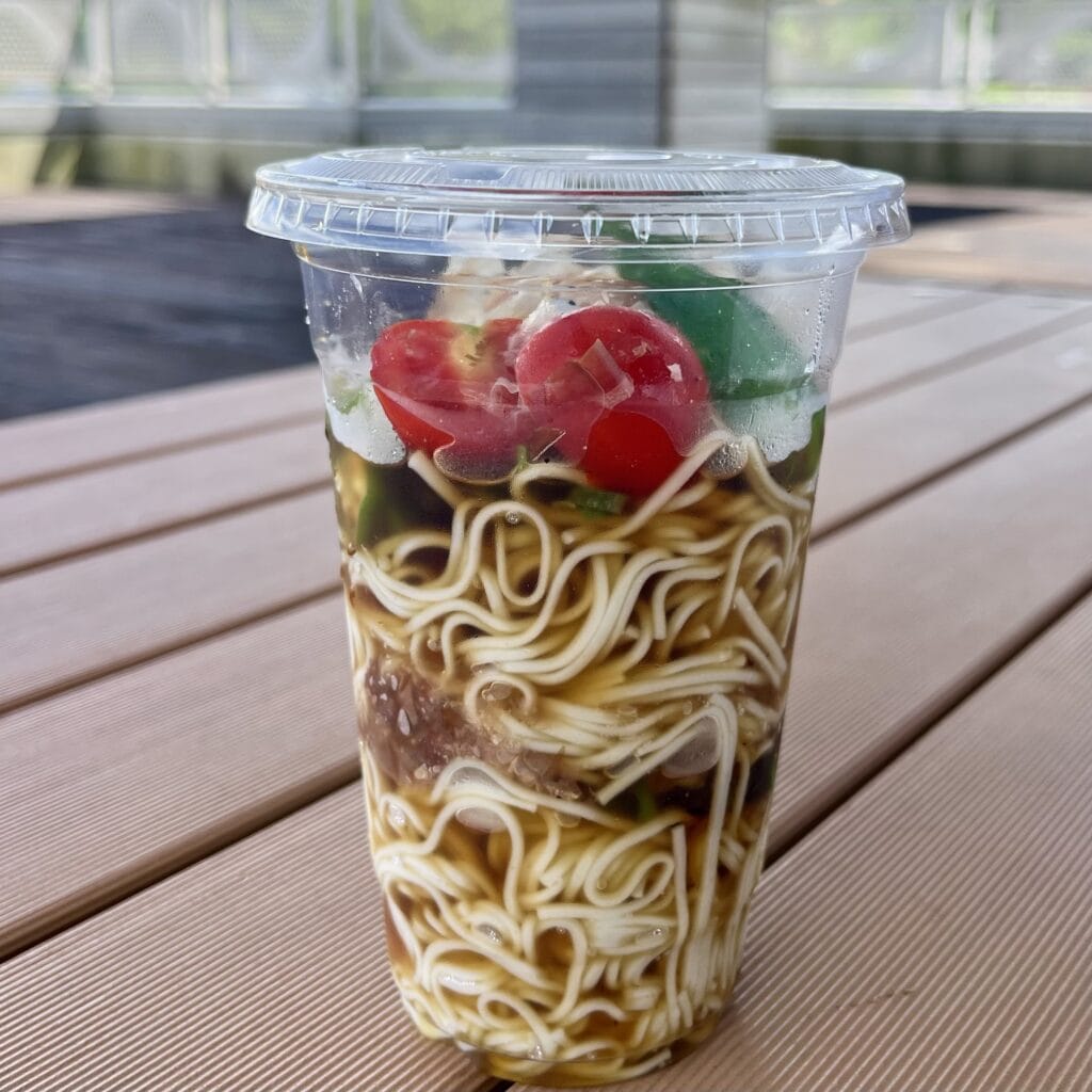 そうめん おくら