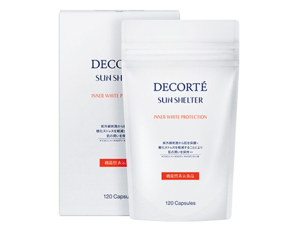 コスメデコルテ
サンシェルター インナー ホワイトプロテクション　120粒￥6480