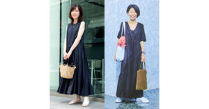 40代30代のワンピースコーデ　2025夏