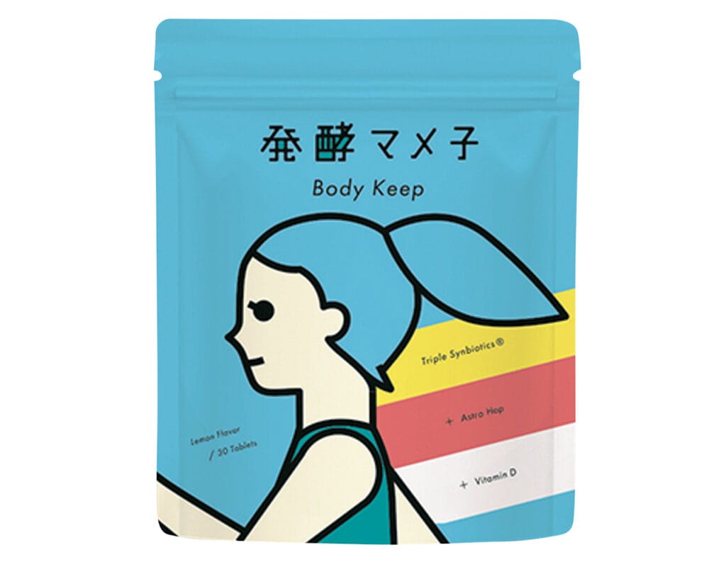 発酵マメ子
ボディ キープ　30粒￥3980／フローラプラス