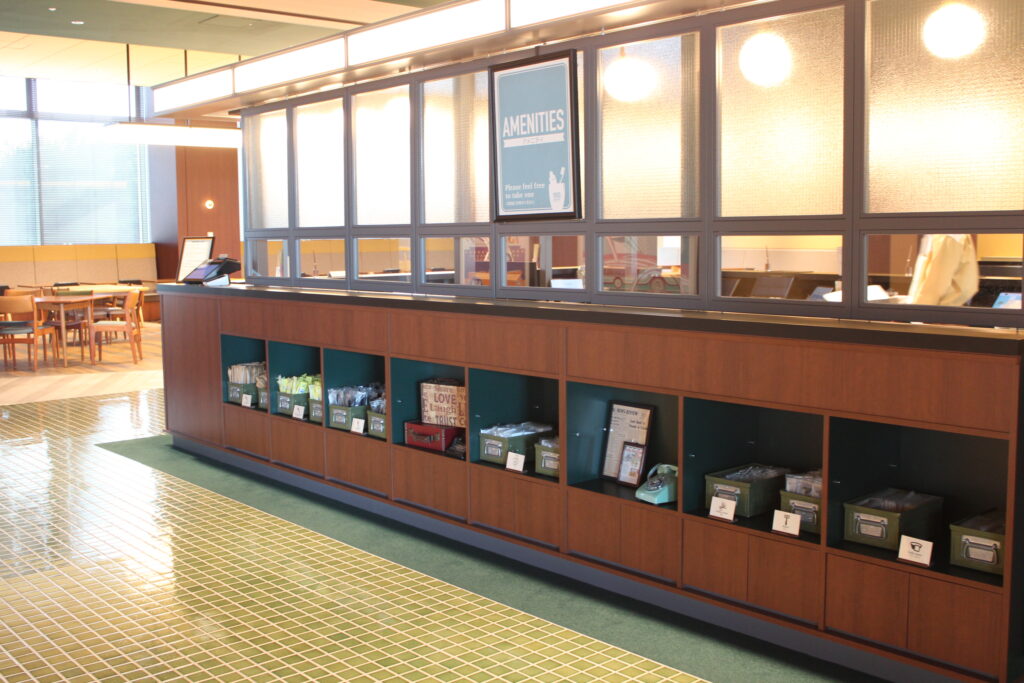 通常アメニティコーナー