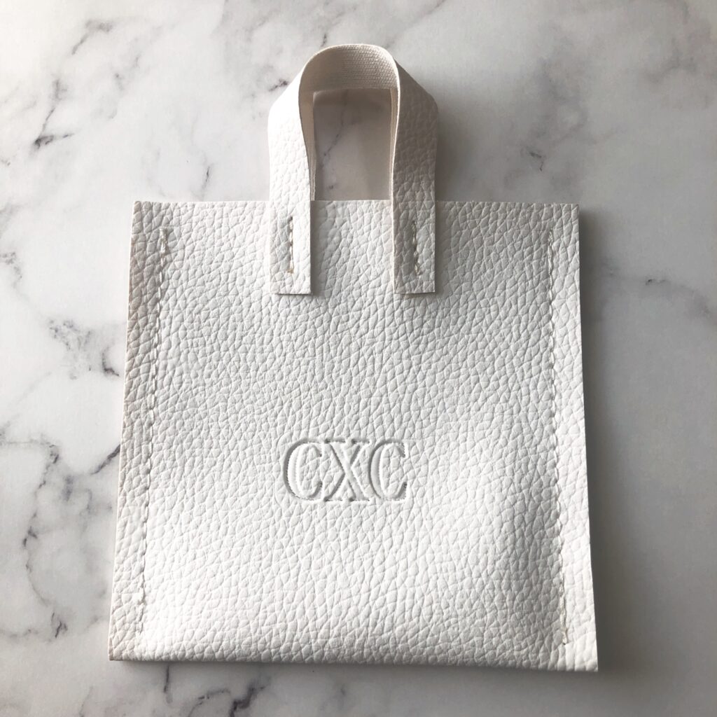 CXC シーエックスシー　レザー　コンビ　チェーン　ブレスレット　キャメル　シルバー　アマン　バングル