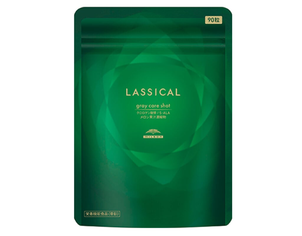 ミルボン
ラシカル グレイ ケア ショット　90粒￥10800（編集部調べ）