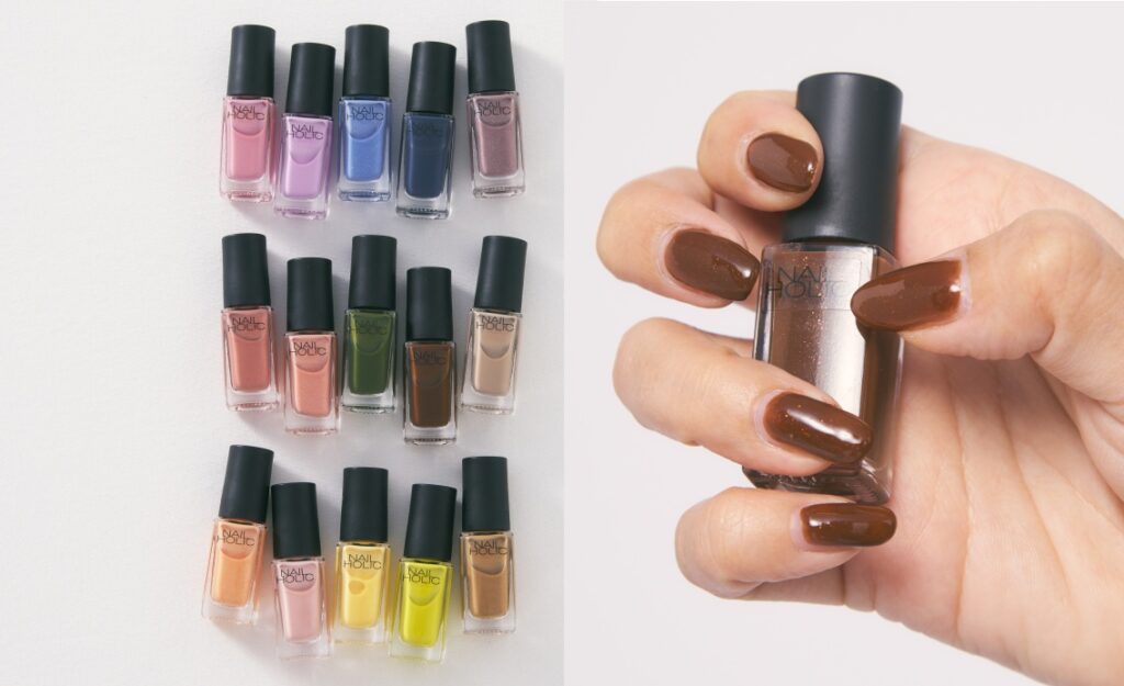 ¥396がうれしい♡【ネイルホリック】くすみカラーネイルはパーソナルカラーに合わせた色展開！