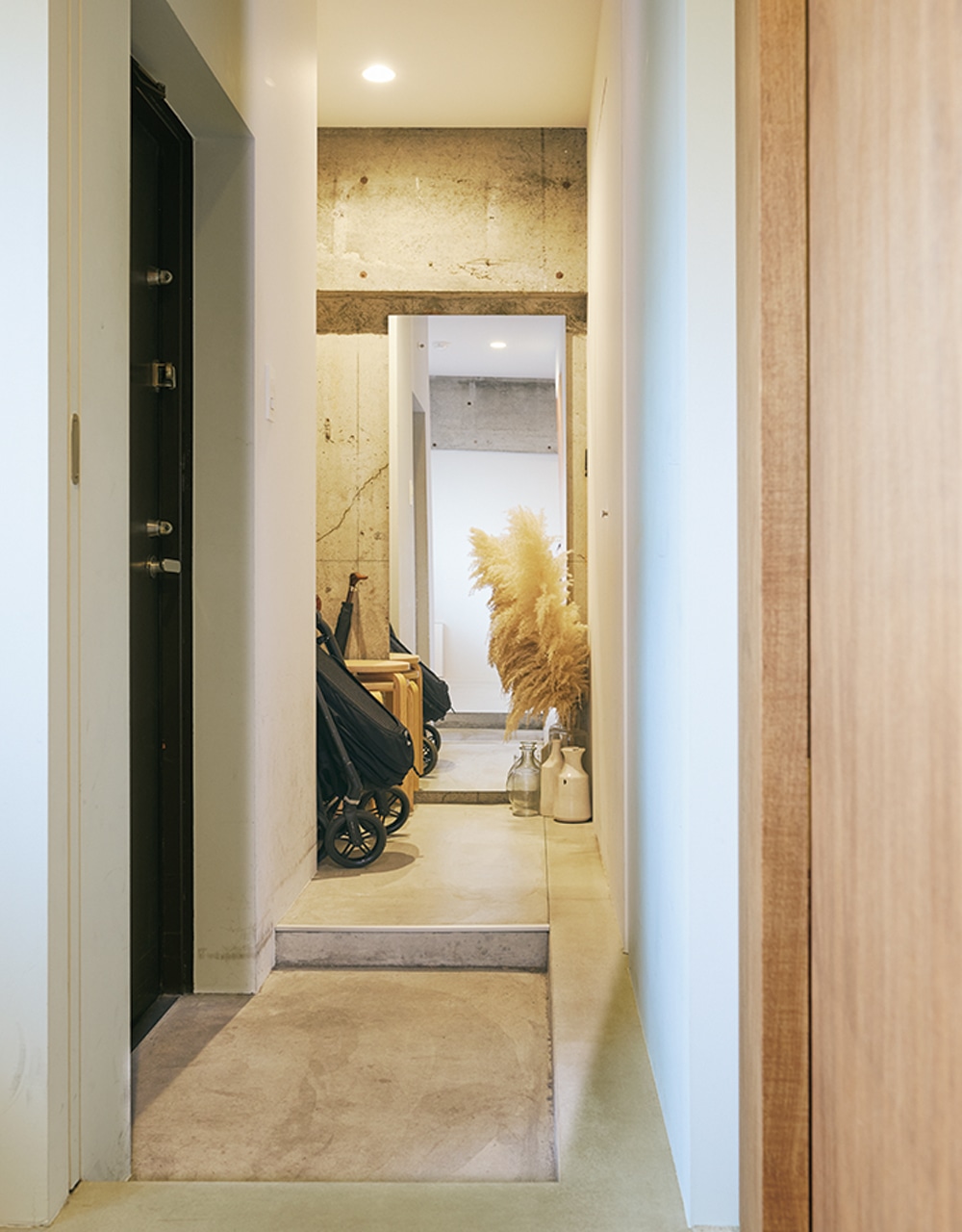 吉田 健さん宅の玄関