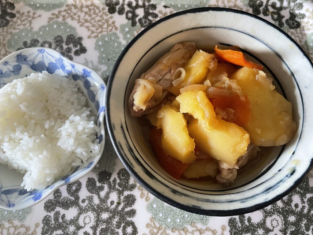 コウケンテツさんのレシピ「手羽中鶏じゃが」を40代主婦が作ってみた写真