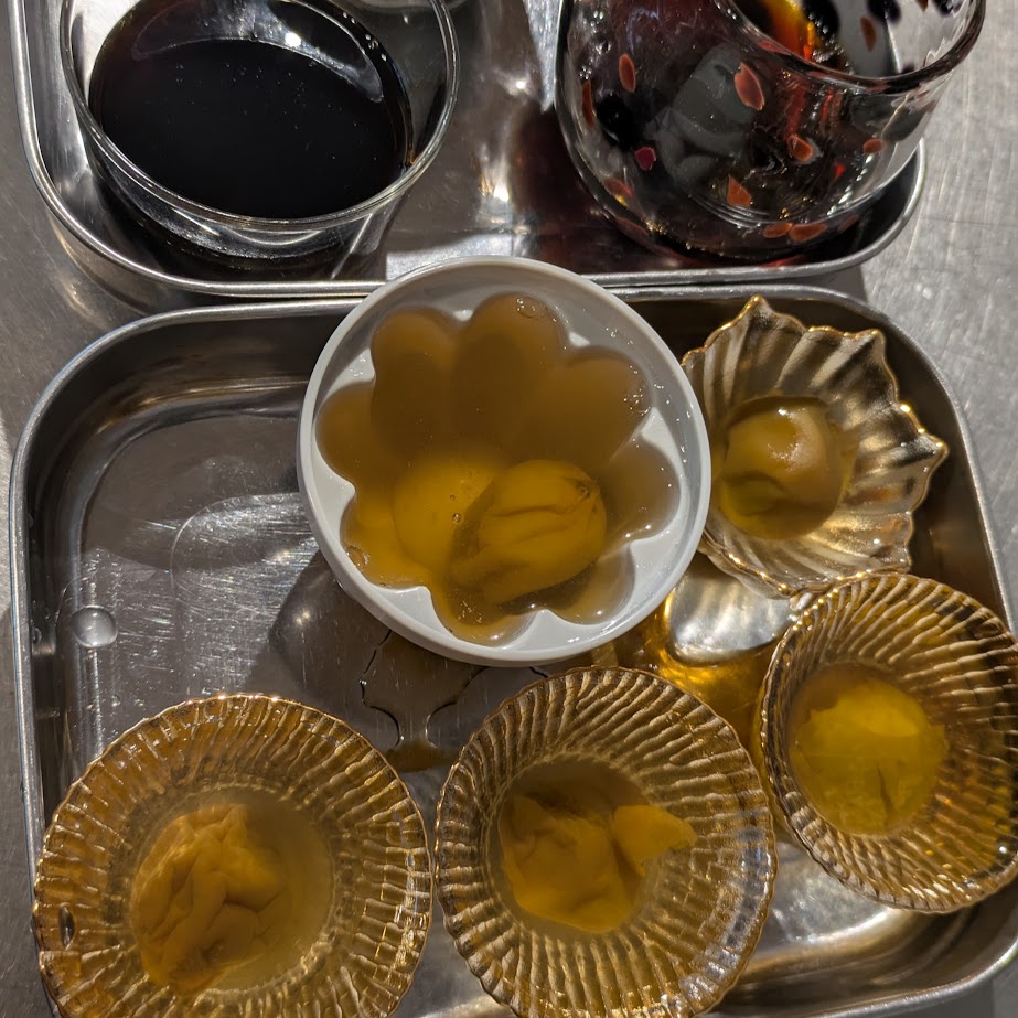 梅ゼリー　コーヒーゼリー　手作り