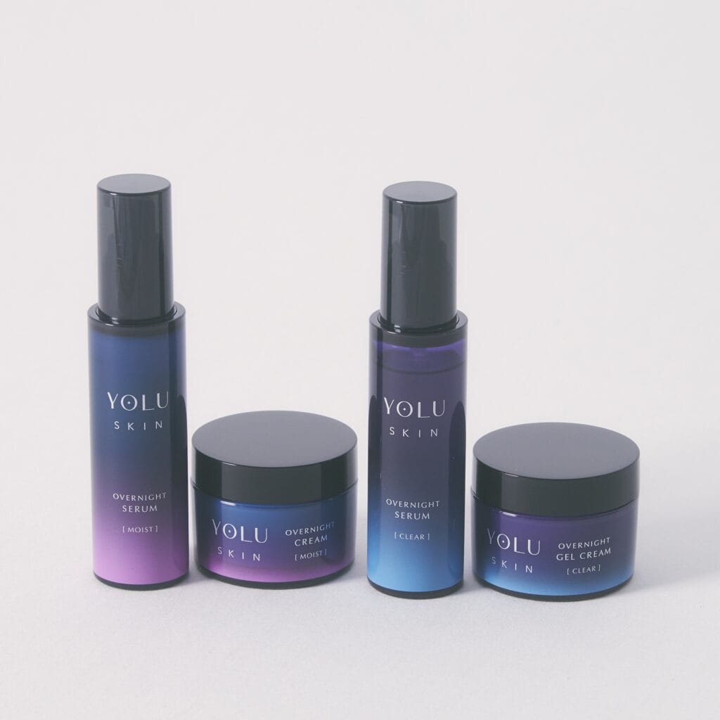 YOLU／ヨル スキン オーバーナイトセラム モイスト、ヨル スキン オーバーナイトクリーム モイスト ほか