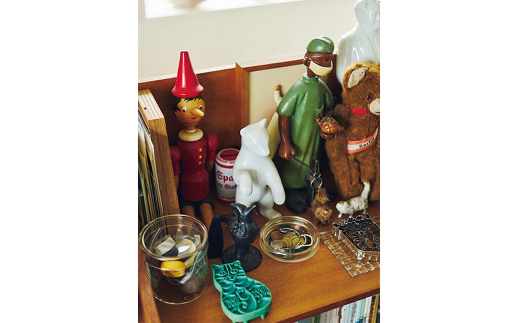 東端桐子さん宅のディスプレイ