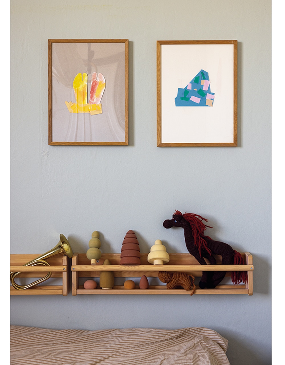 井崎亜美さん宅のディスプレイ