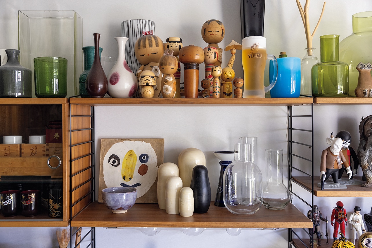 大迫美樹さん宅のディスプレイ