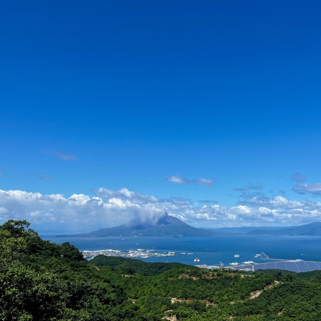 展望台　桜島